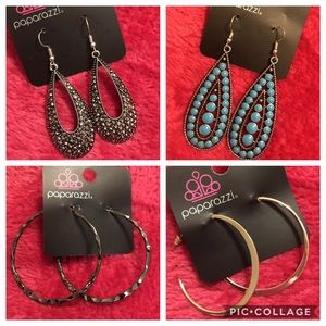 Paparazzi Jewelry lot 12 pairs of earrings